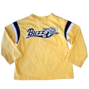 Disney Y2K Toy Story Buzz Lightyear Long Sleeve T-Shirt Youth Boys XS